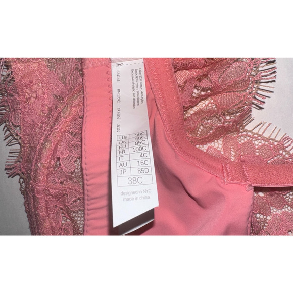 Skarlett Blue Women 38C Bra Intimates Feminine Entice Underwire Balconette - Picture 5 of 9